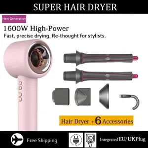 Professional Super Hair Dryer Negative Ion Quick Dry Leafless Hair dryers Salon Home Appliances Constant Temperature Hai