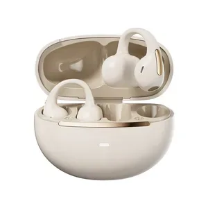 Deep Bass Ear Buds with Earhook Wireless Sport Earbuds Noise Cancelling Mic Waterproof Earphones Ear clip Bluetooth earp