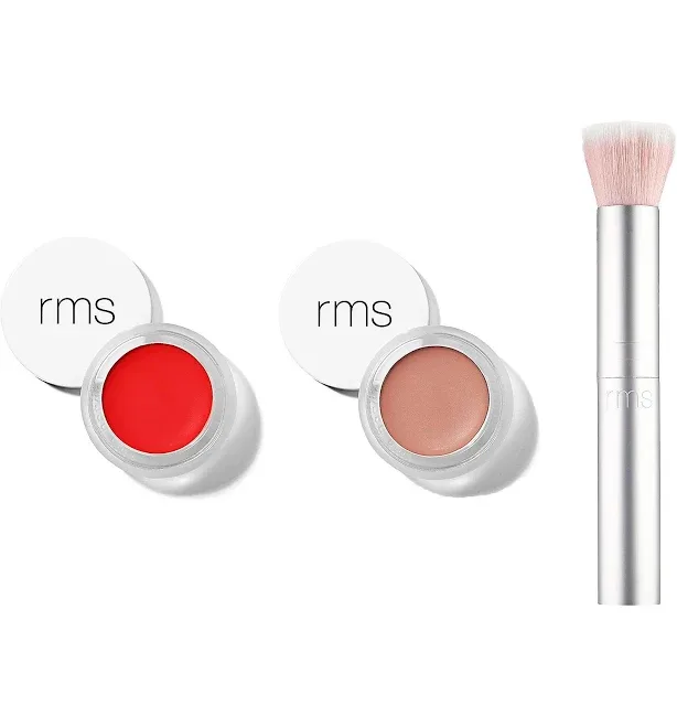 RMS Beauty Lip2Cheek Duo with Blush Brush