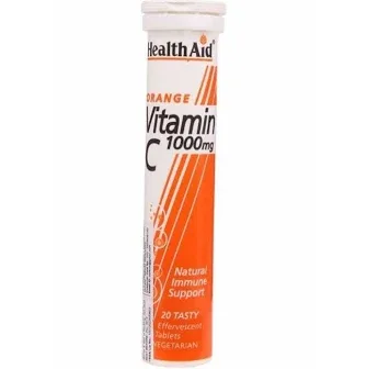 Healthaid Vitamin C 1000mg Orange 20 Effervescent Tablets