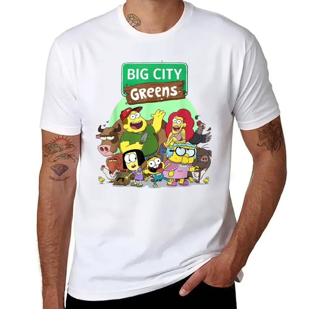 Big City Greens Family Group T-Shirt t shirt custom print man t shirts high quality luxury brand T-Shirt