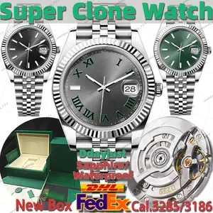 Bussiness Mens Watch 41MM Automatic Mechanical Cal.3235 - 904L Stainless Steel, Sapphire Crystal, Waterproof 100M - Desi