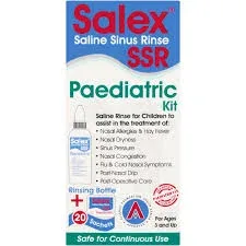 Salex Saline Sinus Rinse SSR Kit