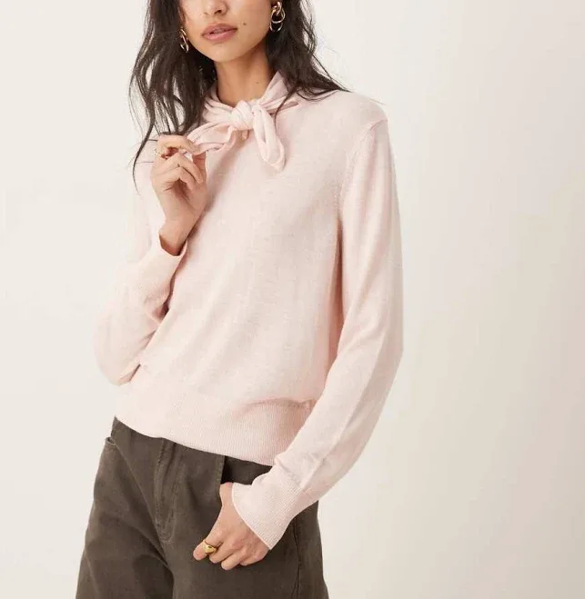 Womens Mango Knot Detail Jumper