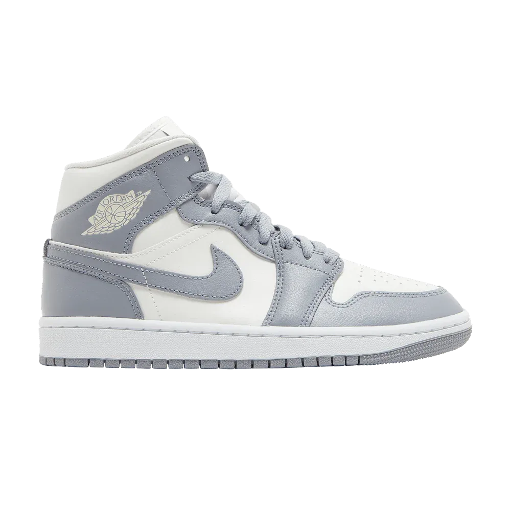 Air Jordan 1 Mid Grey Sail