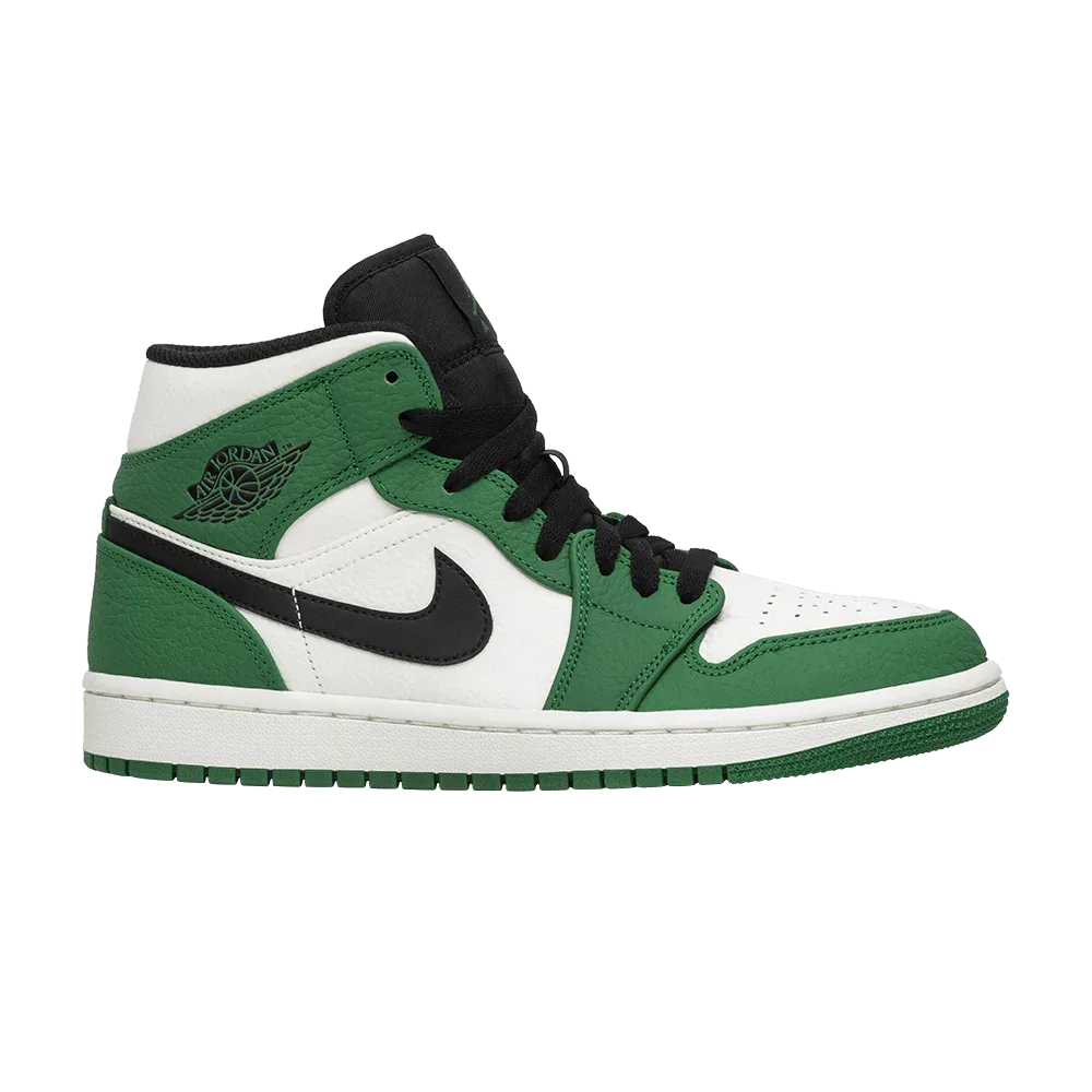 Air Jordan 1 Mid Pine Green