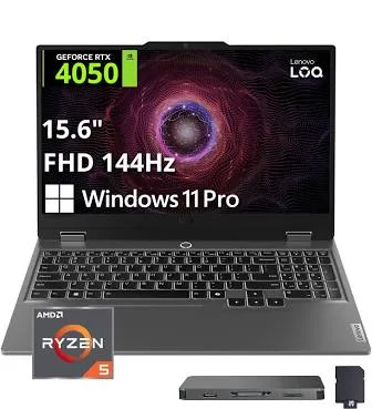 Lenovo - Upgraded - LOQ 15.6" Full HD Gaming Laptop - AMD Ryzen 5 7235HS - 32GB Memory - NVIDIA GeForce RTX 4050 - 2TB S