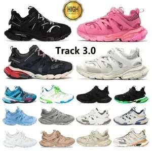 High quality Track Sneakers Men Women Trainers Track 1.0 2.0 3.0 Shoes Tess S. Gomma Mesh Sport Outdoor Designer Platfor
