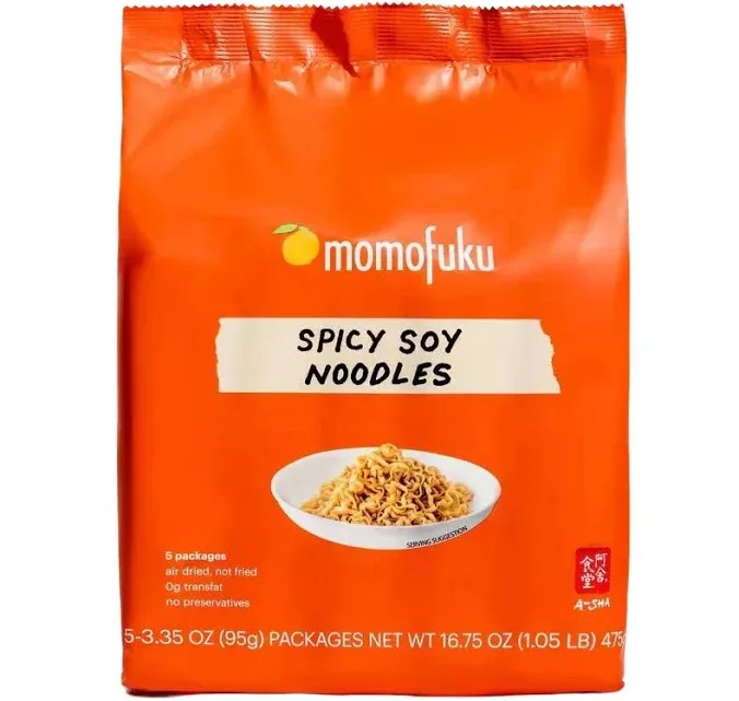 Momofuku Spicy Soy Noodles