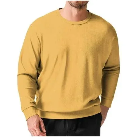 Men's Oversized Striped Sweatshirt