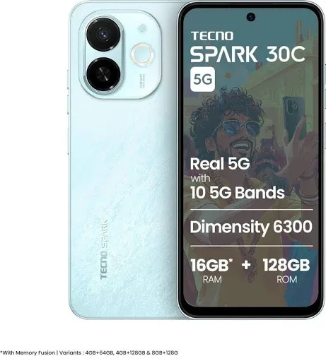 Tecno Spark 30c Blue (8gb+128gb) 48mp-global Version-no Usa Tariffs