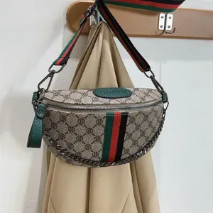 Luxury Casual Chest Bag for Women, Versatile Chain Top Handle, Shoulder Crossbody Small Purse - Trendy 2026 Fashion