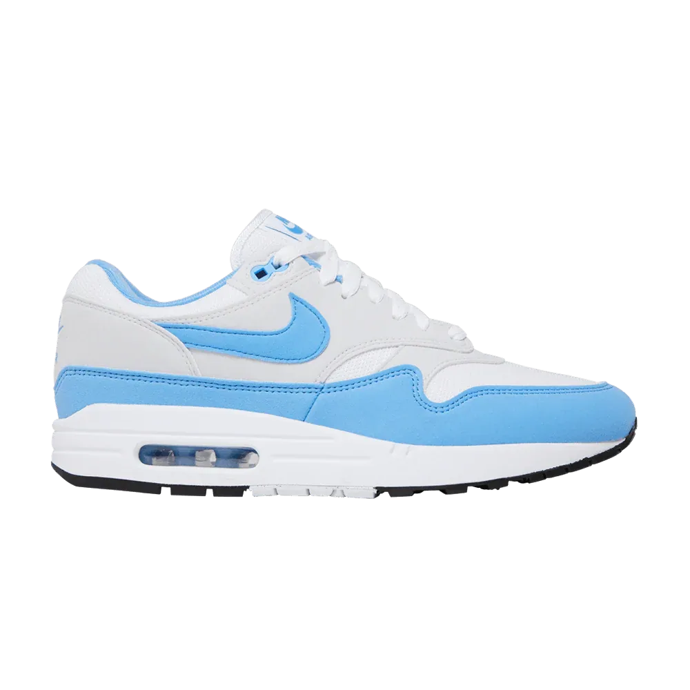 Air Max 1 White University Blue