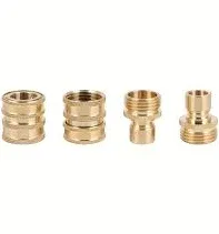 M MINGLE Garden Hose Quick Connect Fittings