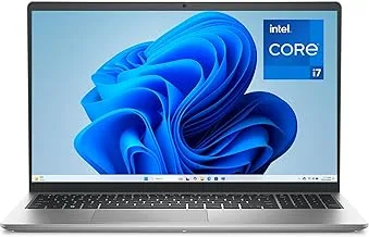 15 Laptop DC15250-15.6-inch FHD 120Hz Display, 13th Gen Intel Core i7-1355U, 16GB DDR5 RAM, 512GB SSD, Intel UHD Graphic