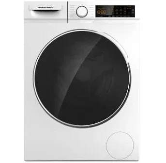 Hamilton Beach HBFW3205 Fullsize Washer-LED Digital Display Panel-5 Wash Cycles-Front Load Design-2.2 cu ft