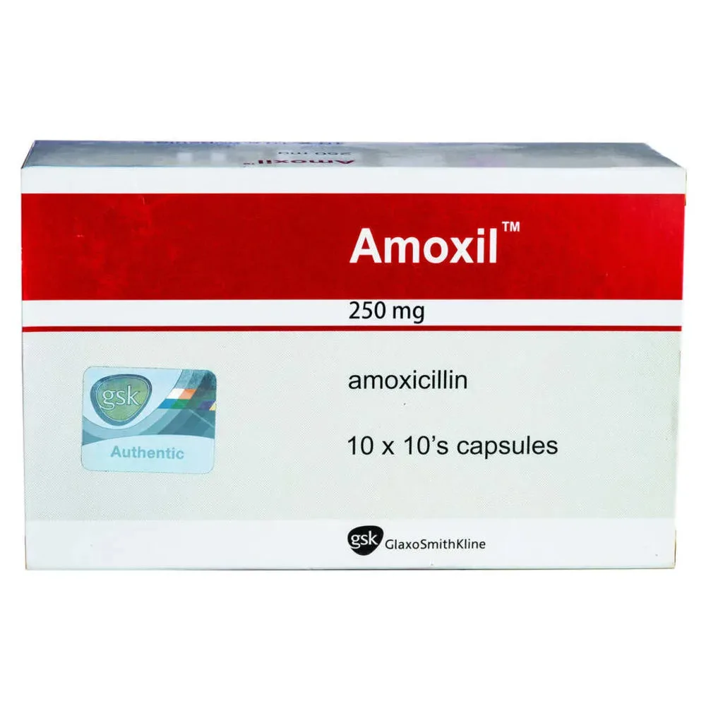 Amoxil 250mg (Blister Pack) x100