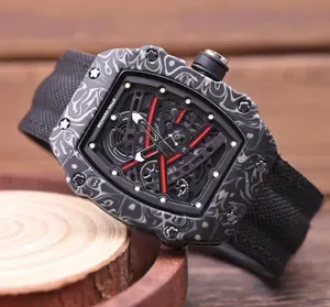 World Brand Men Watch designer luxury quartz movement watches high quality size 44MM Nylon strap sapphi