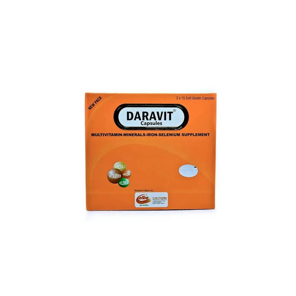 Daravit Multivitamins X 30 Capsules