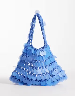 True Decadence disc mini grab bag in blue