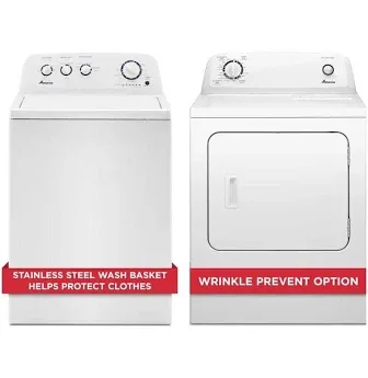 Amana Logo Laundry Package with Gas Dryer