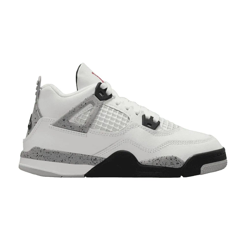 Air Jordan 4 Retro OG PS White Cement 2025