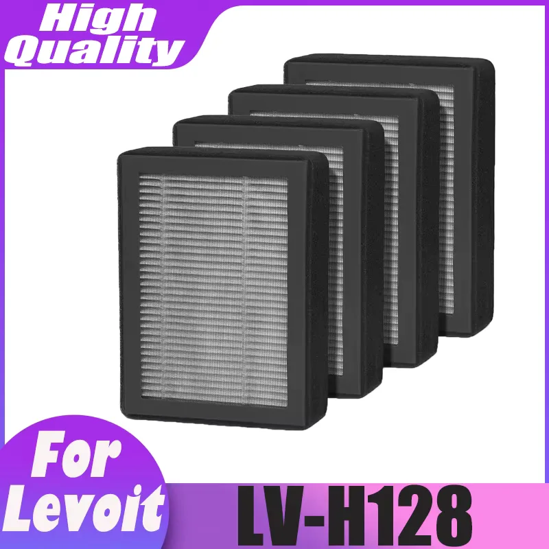 Compatible For Levoit LV-H128 Air Purifier H13 True HEPA Activated Carbon Replacement Filter Kit Parts LEVOIT