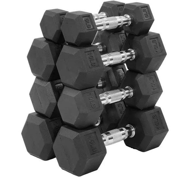 Flexwave Encased Hex Dumbbell Set