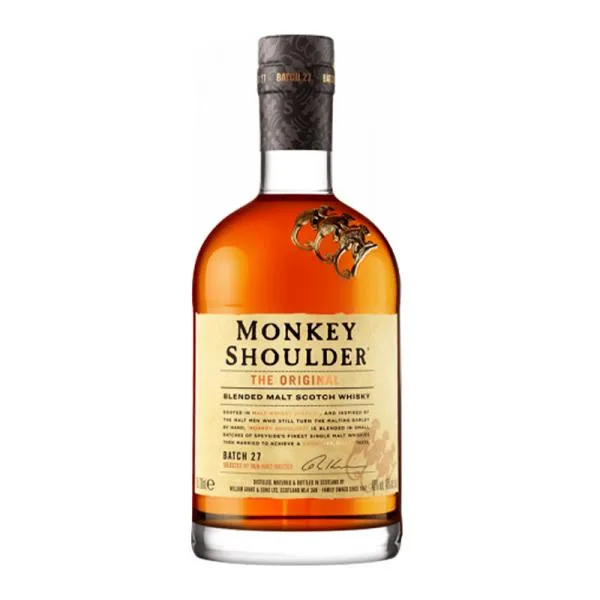 Monkey Shoulder Blended Malt Scotch Whisky – 70cl