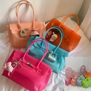 jelly firkin bag large capacity 30cm 40cm designer shoulder bag tote bag beach bag bags for women luxur