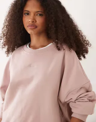 BOSS Orange sweatshirt in dusty pink - part of a set