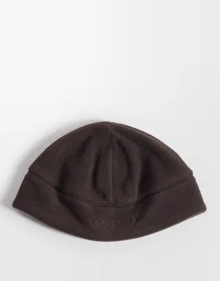 Gramicci thermal fleece beanie in brown