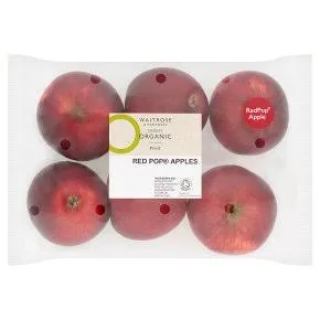 Waitrose RedPop Sweet Whole Apples