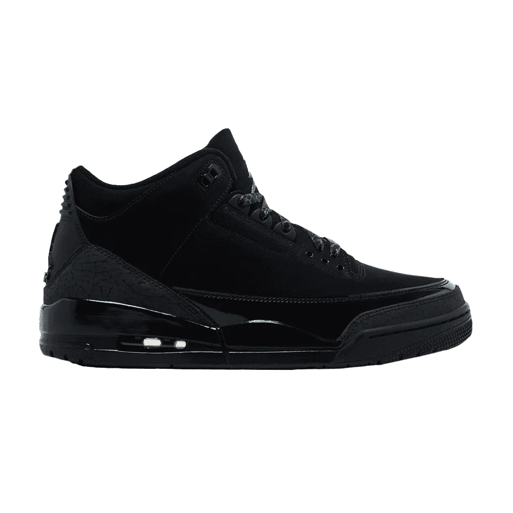 Air Jordan 3 Retro Black Cat 2025