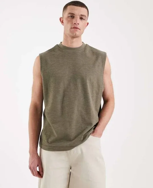 ASOS Oversized Slubby Tank Top