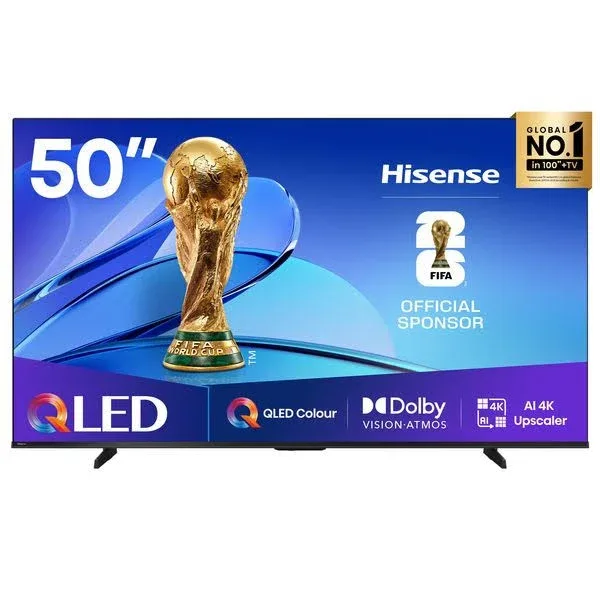 Hisense 55" 4K QLED Smart TV E7Q with Dolby Vision