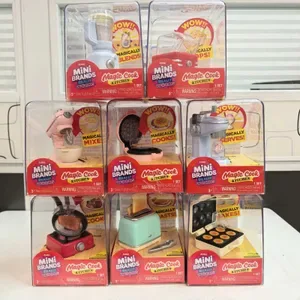 Miniature Kitchen Appliance Blind Box Set, Mini Brands Magic Cook Series, DIY Simulation Home Kitchenware Toys