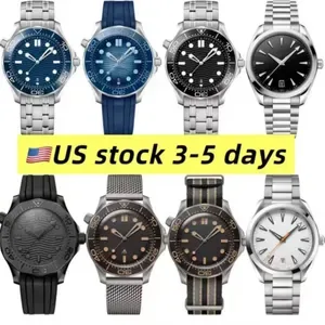 Luxury Automatic Watches Men - 41MM Stainless Steel & Rubber Strap - Waterproof 150M/300M - Sapphire Glass Wrist