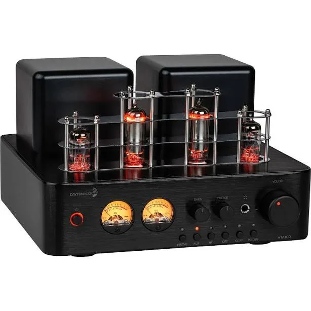Dayton Audio HTA100 Integrated Stereo Hybrid Tube Amplifier