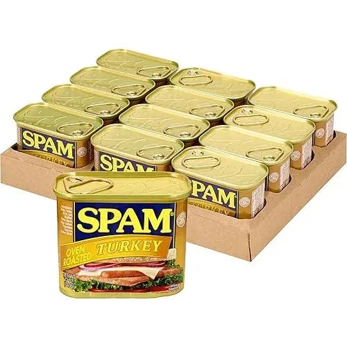 Spam Oven Roasted Luncheon Meat Turkey