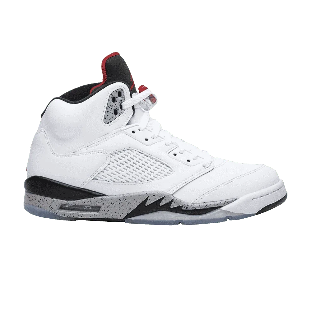 Air Jordan 5 Retro White Cement