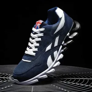 Mens Size 46 47 48 Brand Wear-resistant Trend Cushioning Thick-soled Fitness Sneakers Outdoor Breathable Running Shoes f