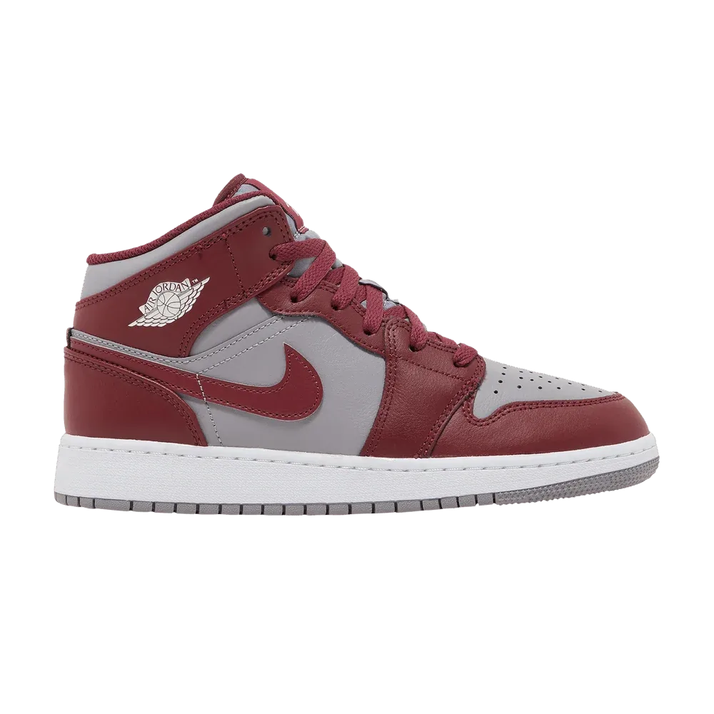 Air Jordan 1 Mid Cherrywood Red