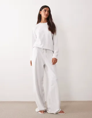 JDY sweats set in light gray