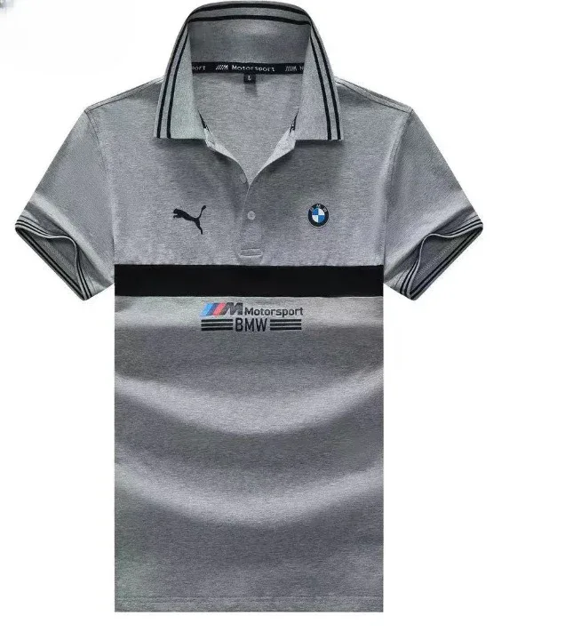 Motorsport grey polo shirt