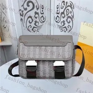 Men's Crossbody Postman Bag - Luxury Designer Shoulder Messenger Bag - Classic Style Pouch Briefcase Chest Bag Wallet