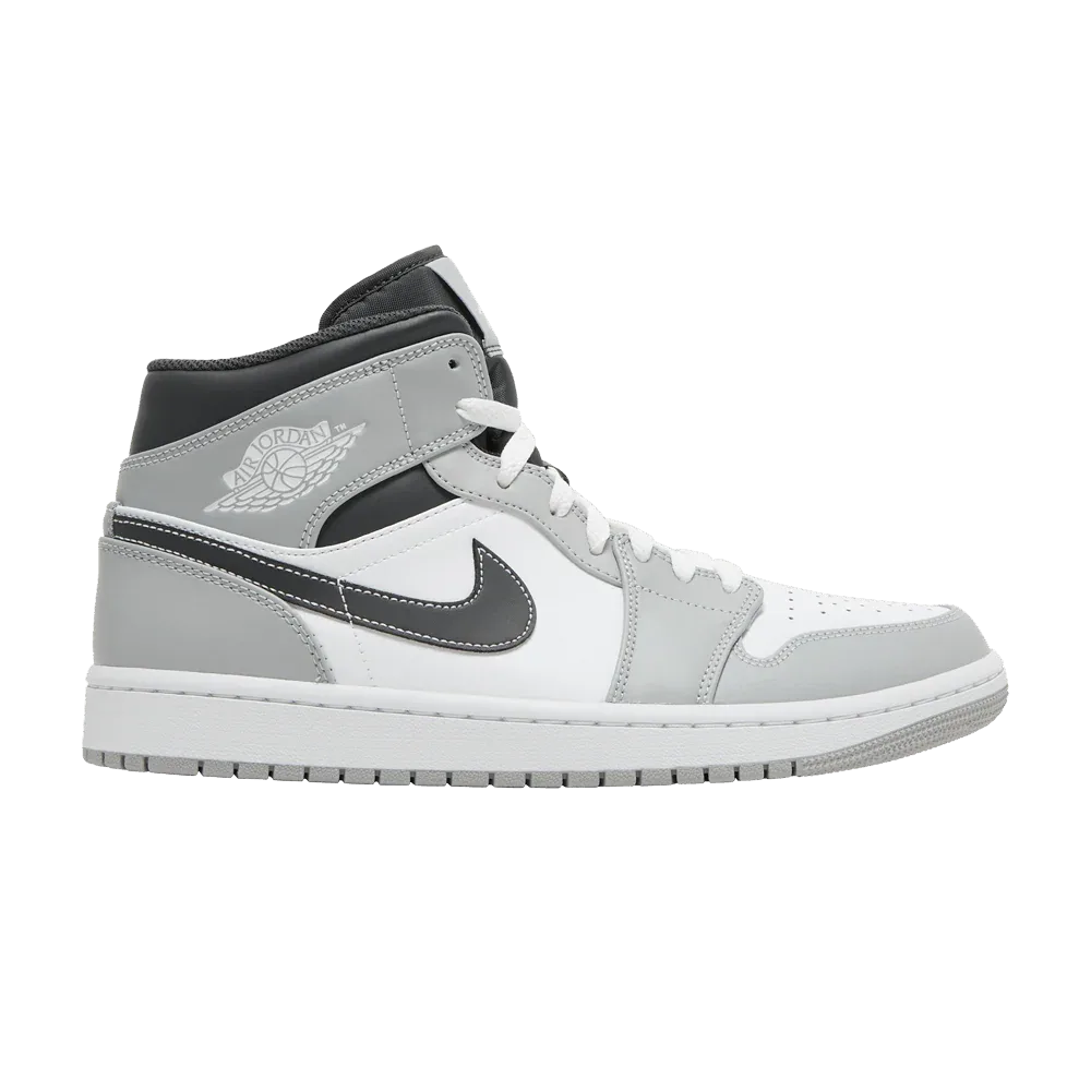 Air Jordan 1 Mid Light Smoke Grey Anthracite