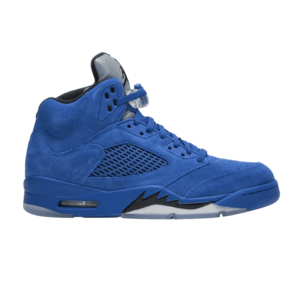 Air Jordan 5 Retro Blue Suede