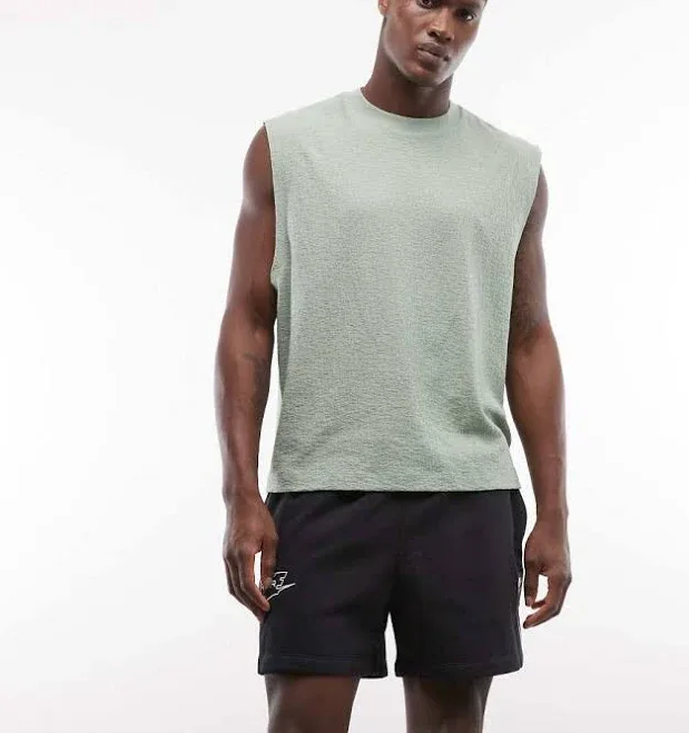 ASOS Design Boxy Oversized Jacquard Tank