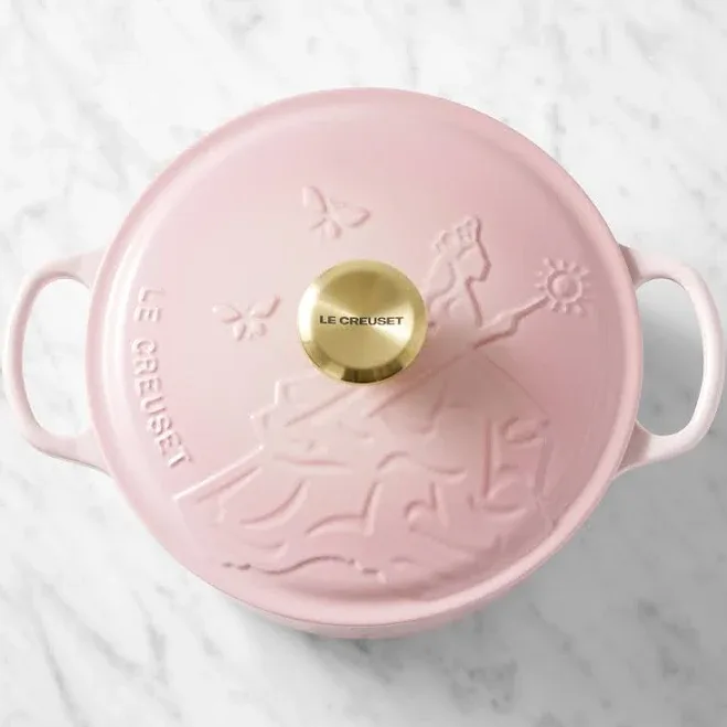 Le Creuset Wicked Collection Glinda Embossed Signature Round Dutch Oven